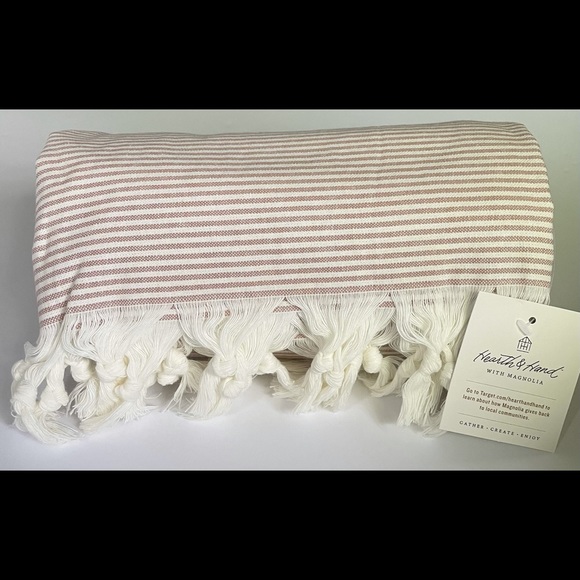 NWT Shower Curtain with Tassels - Picture 3 of 3